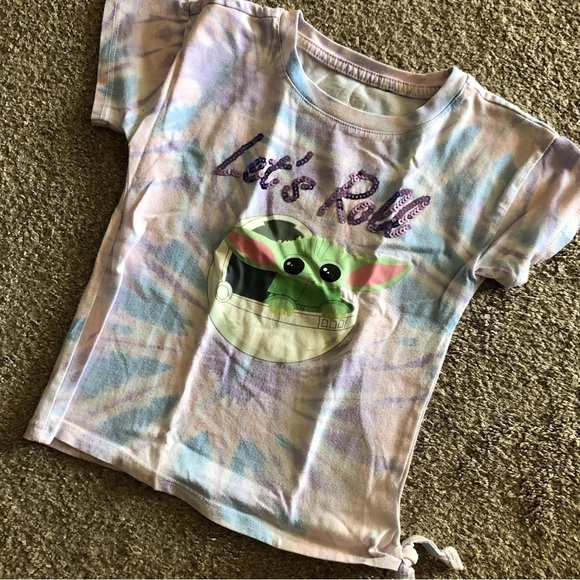 Star Wars Other - Star Wars "The Child" tie dye short sleeve graphic tee in size XS